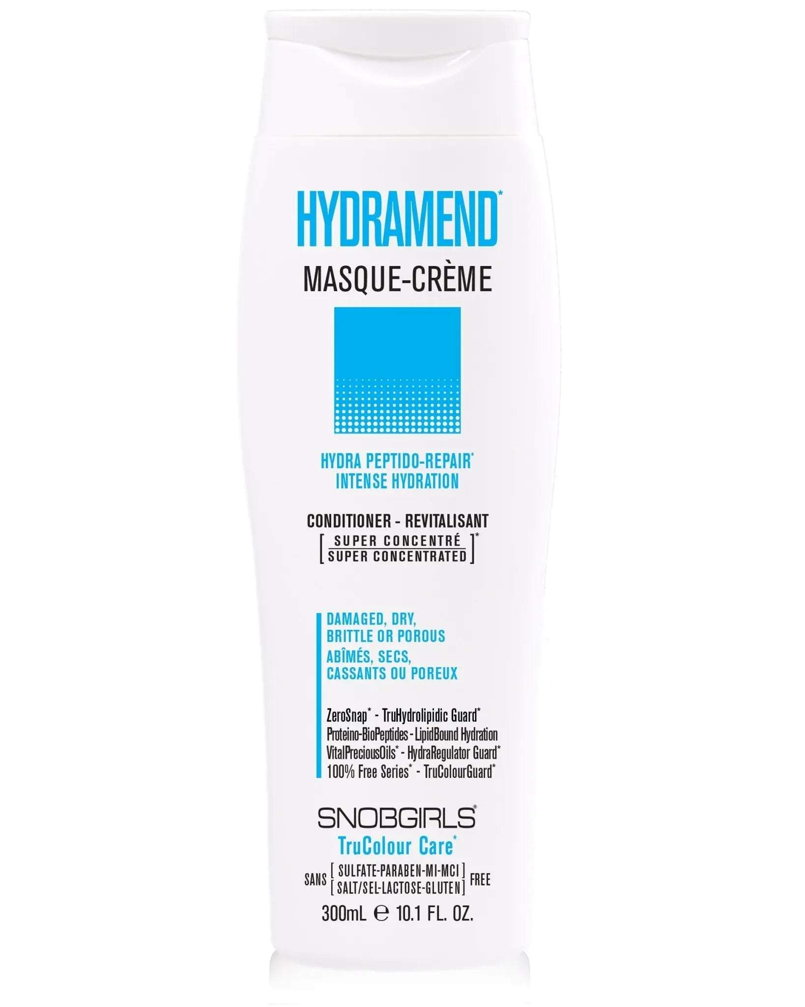 HYDRAMEND Masque-Creme Vegan Hydrating Conditioner 300 mLHYDRAMEND Masque-Creme Vegan Hydrating Conditioner 300 mLSNOBGIRLS Canada
