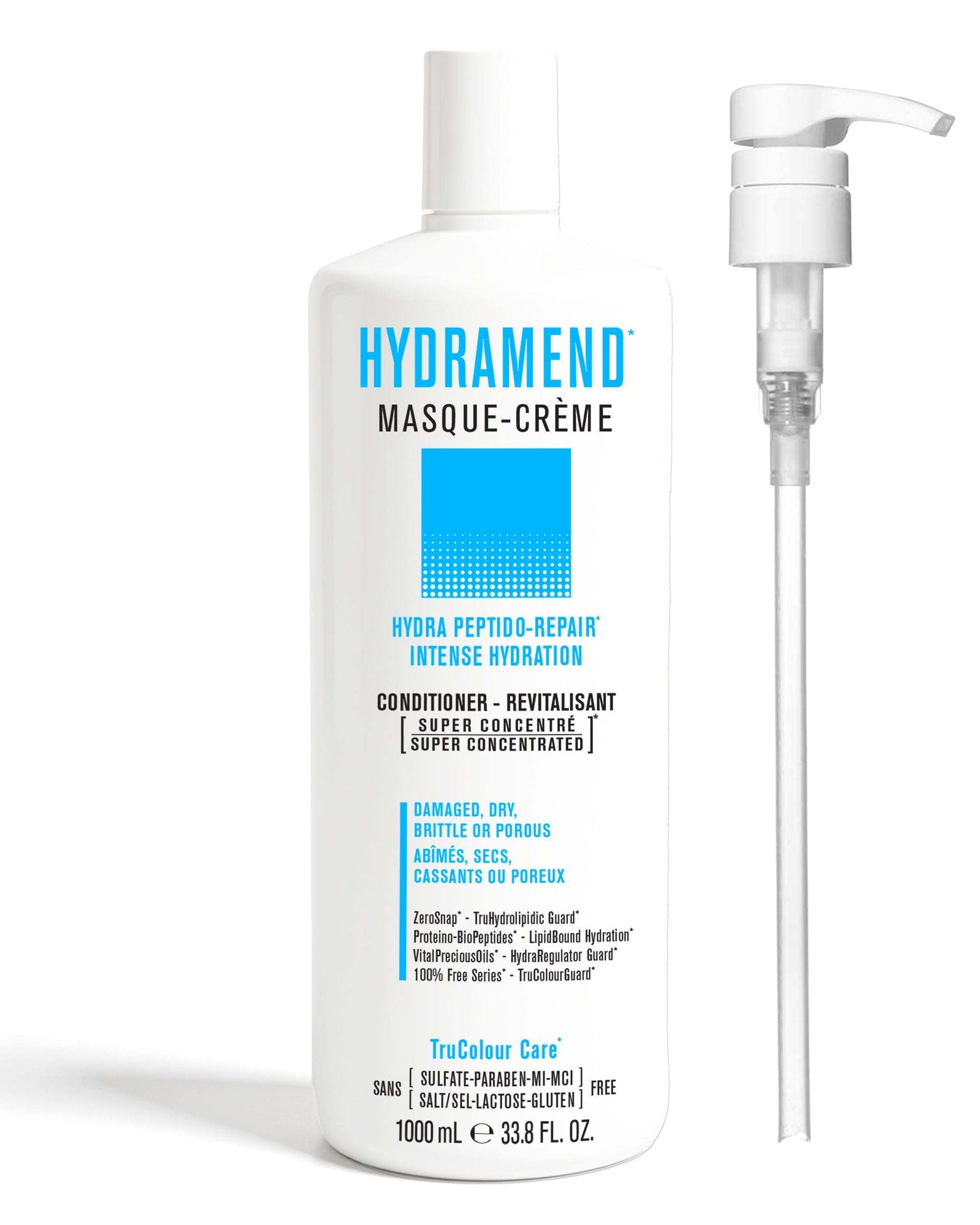 HYDRAMEND Vegan Hydrating Conditioner + PumpHYDRA PEPTIDO-REPAIR* INTENSE HYDRATIONTailored for Damaged, Dry, Brittle or Porous Hair. Super Concentrated Vegan Hair Conditioner
Lightweight cream richly auto-emuSNOBGIRLS Canada