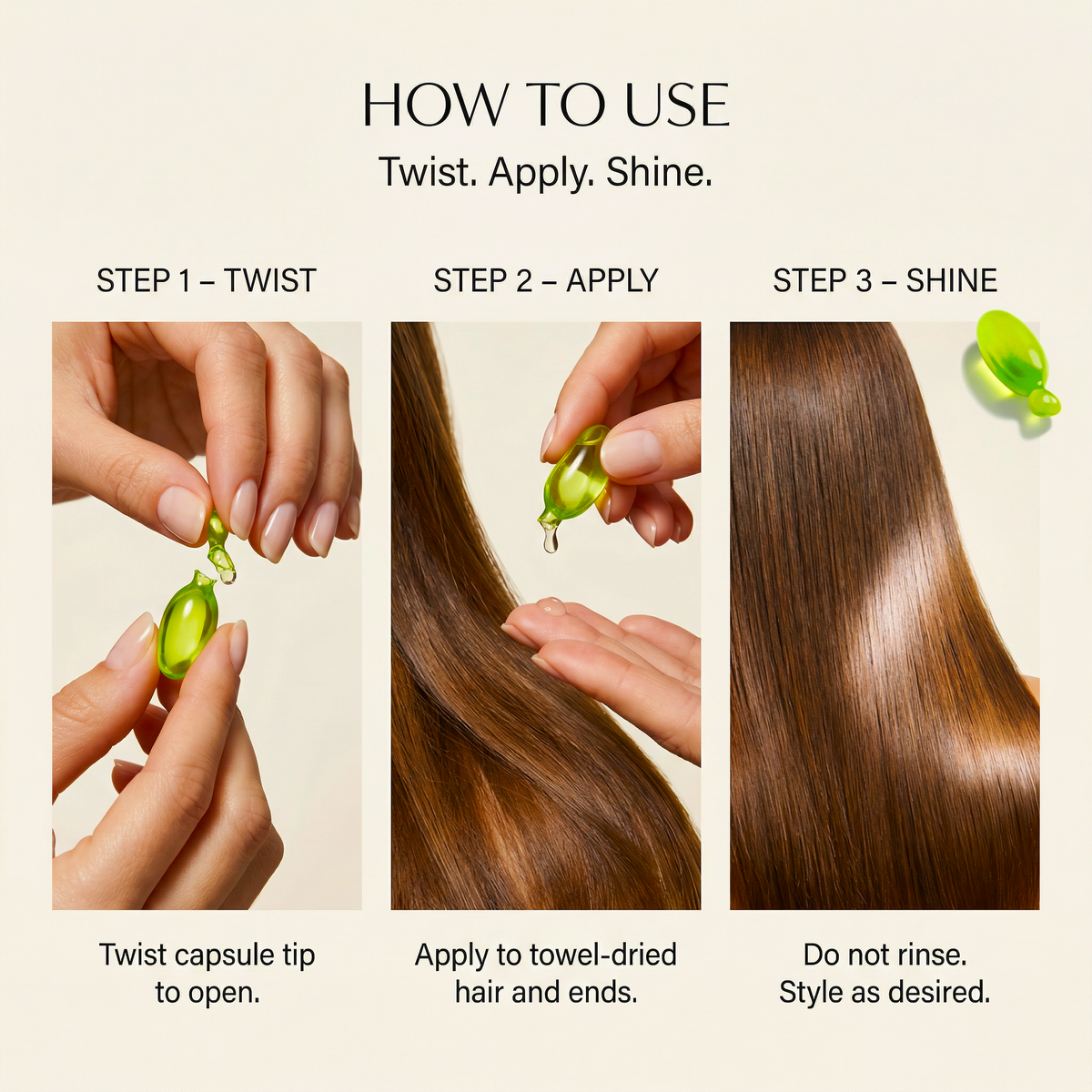 Huile LUMIERE-COLOUR — Perfection + Brillance