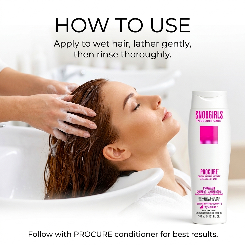 PROWASH Vegan Shampoo lather texture