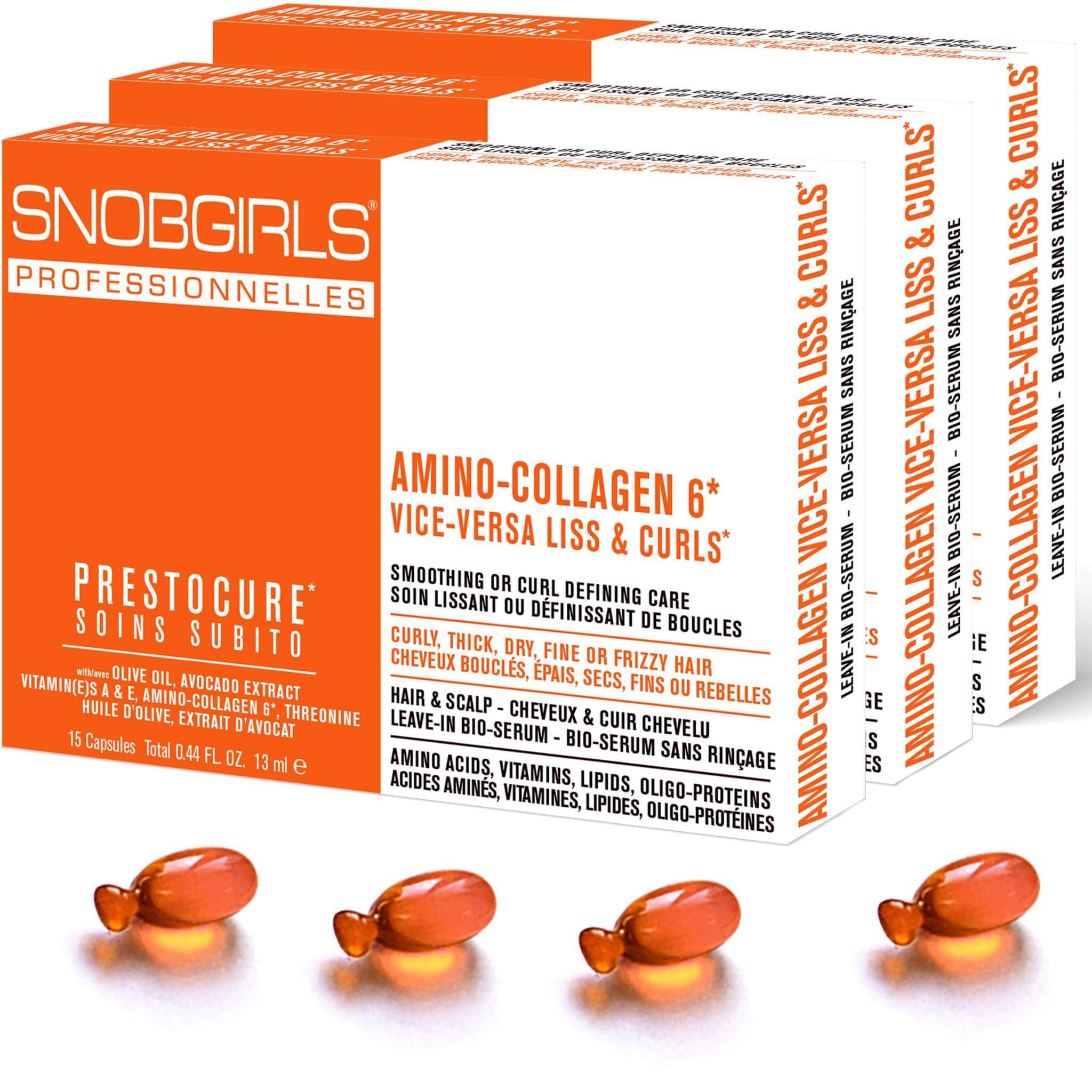 VICE-VERSA LISS & CURLS Vegan Hair Oil 45 Capsules VICE-VERSA LISS & CURLS Vegan Hair Oil 45 Capsules SNOBGIRLS Canada