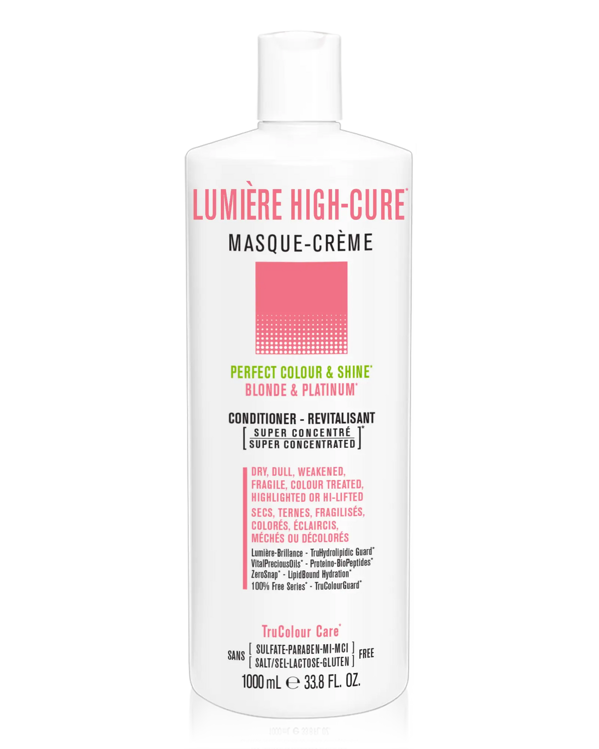 LUMIERE HIGH-CURE Perfect Colour &amp; Shine Masque-Creme (conditioner) - SNOBGIRLS Canada