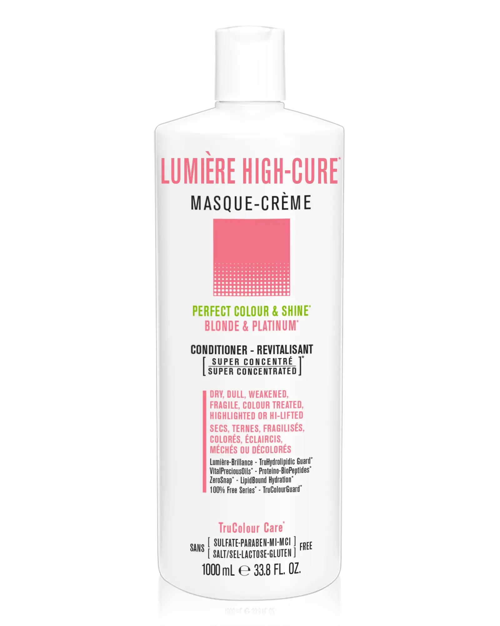 LUMIERE HIGH-CURE Perfect Colour & Shine Masque-Creme (conditioner) - SNOBGIRLS Canada