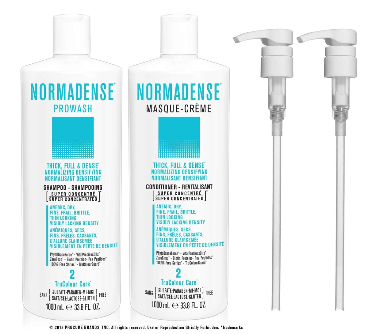DUO NORMADENSE 2 - Prowash + Masque-Creme 1000 mL - SNOBGIRLS Canada