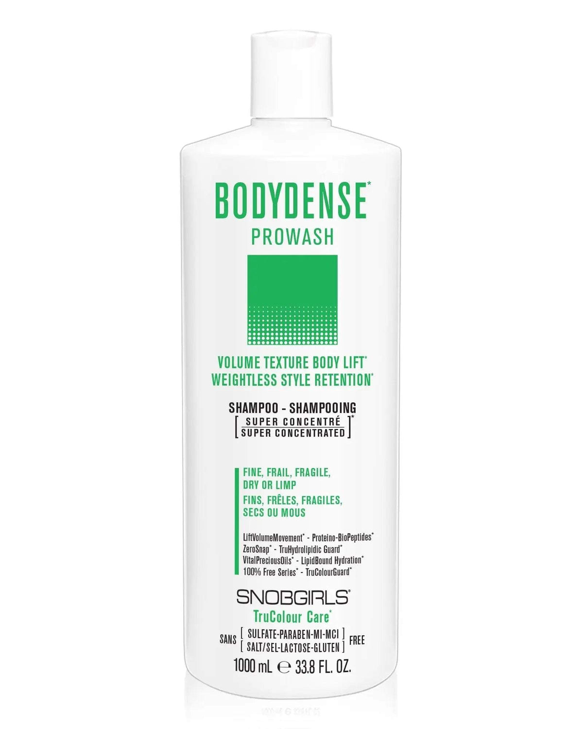 BODYDENSE Prowash (shampoo) 1000 mL - SNOBGIRLS Canada