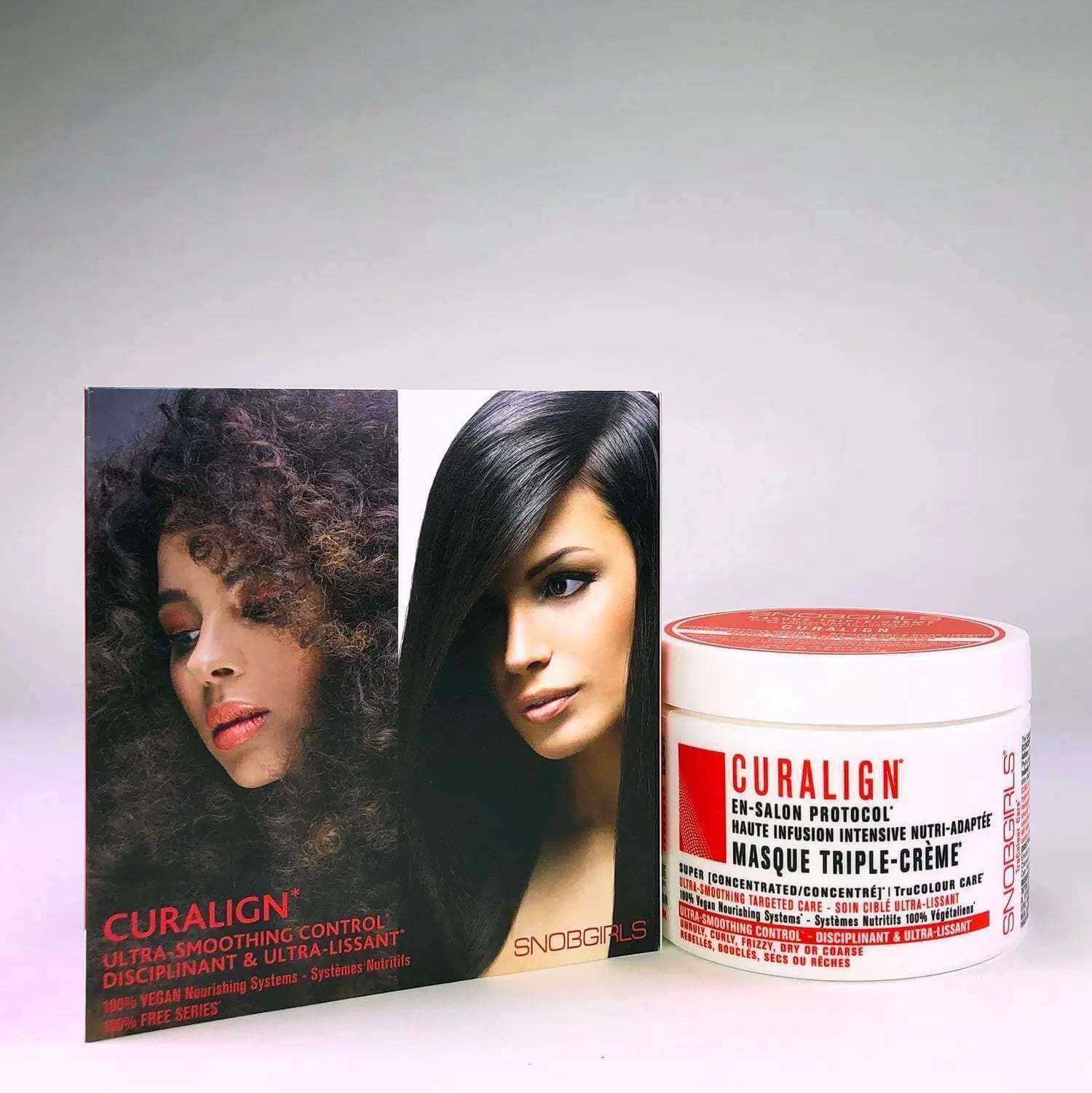 CURALIGN Ultra-Smoothing Control Triple-Creme MasqueHAUTE INFUSION INTENSIVE NUTRI-ADAPTÉE*For Unruly, Curly, Frizzy, Dry or Coarse Hair
This Luxurious Masque Triple-Crème is a SUPER [CONCENTRATED]* Weightless colour-SNOBGIRLS Canada