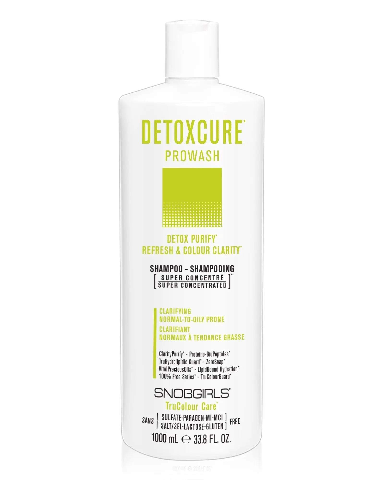 DETOXCURE Prowash (shampoo) 1000 mL - SNOBGIRLS Canada