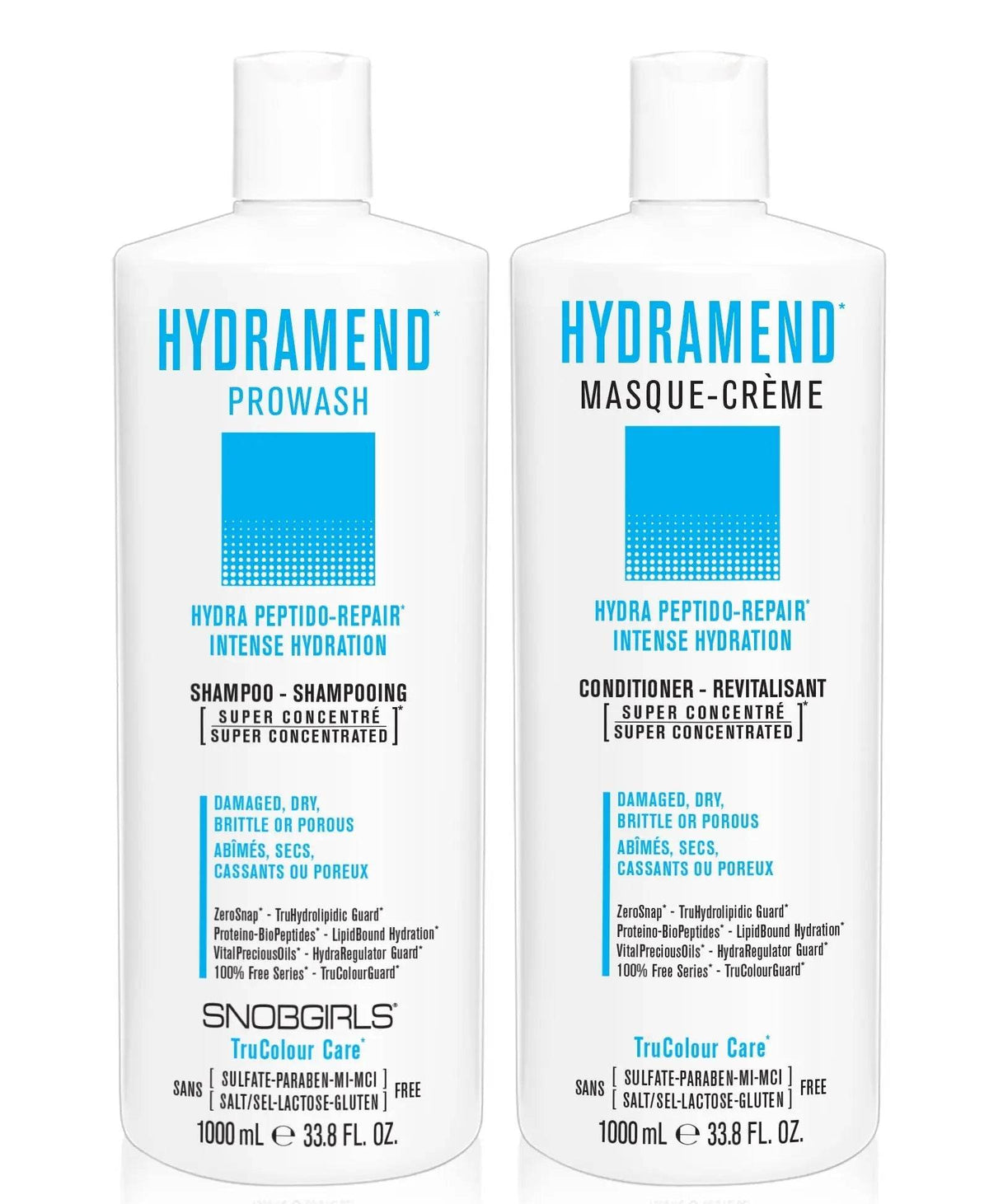 HYDRAMEND Hydrating Shampoo Conditioner DUO LITERSHYDRAMEND Hydrating Shampoo Conditioner DUO LITERSSNOBGIRLS Canada
