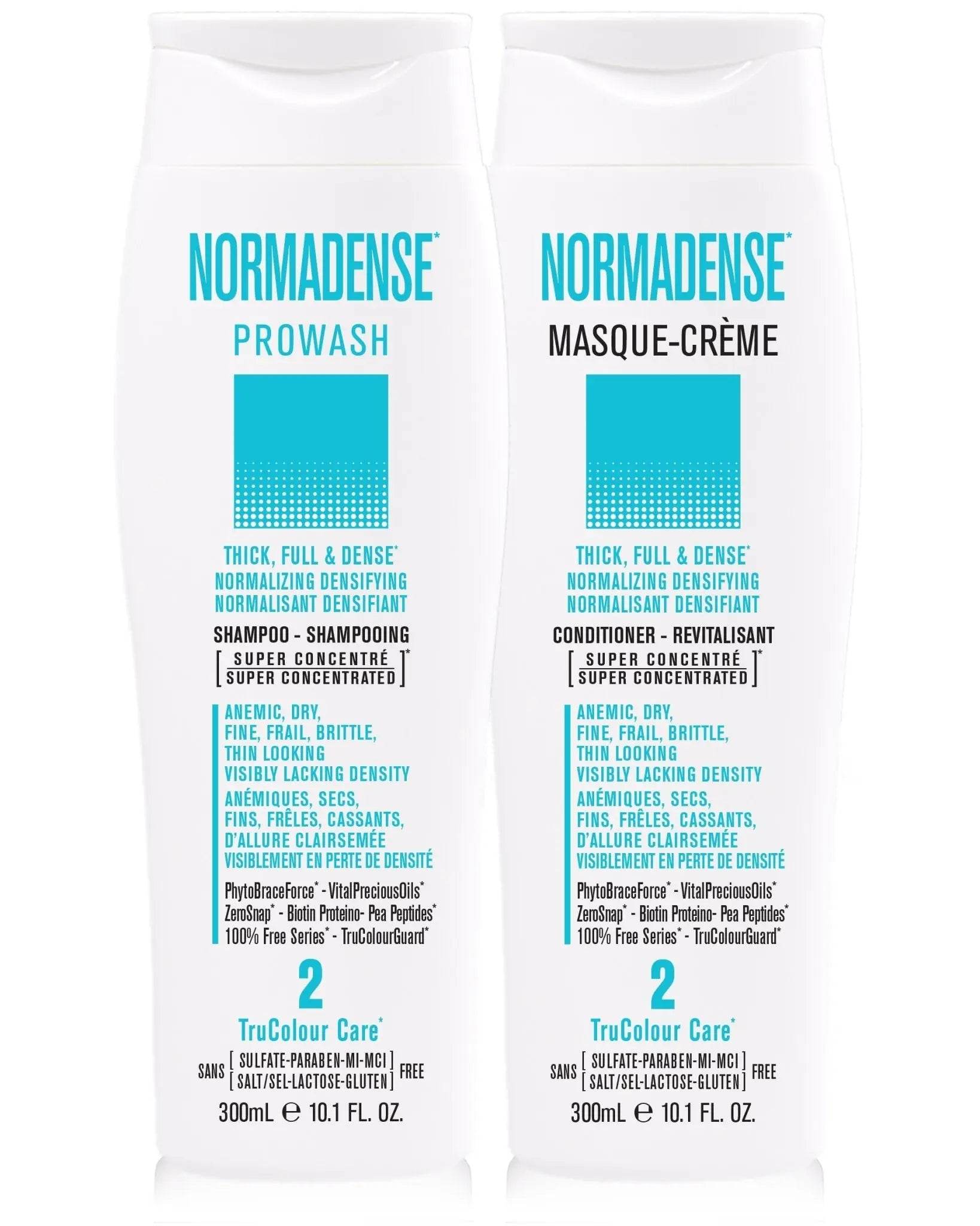 NORMADENSE 2 Shampoo Conditioner Duo 300 mLNORMADENSE 2 Shampoo Conditioner Duo 300 mLSNOBGIRLS Canada