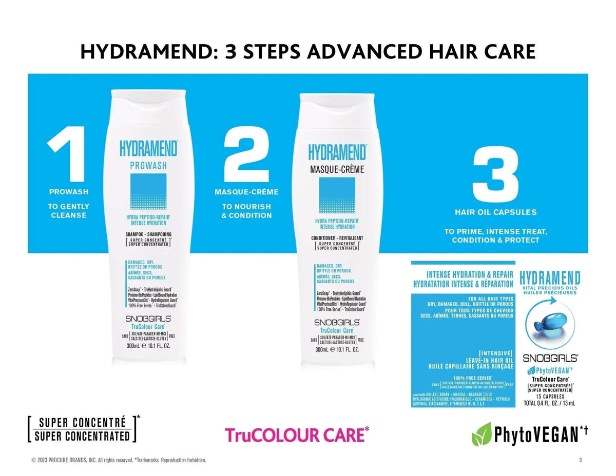 HYDRAMEND Prowash Vegan Shampoo 300 mLHYDRAMEND Prowash Vegan Shampoo 300 mLSNOBGIRLS Canada