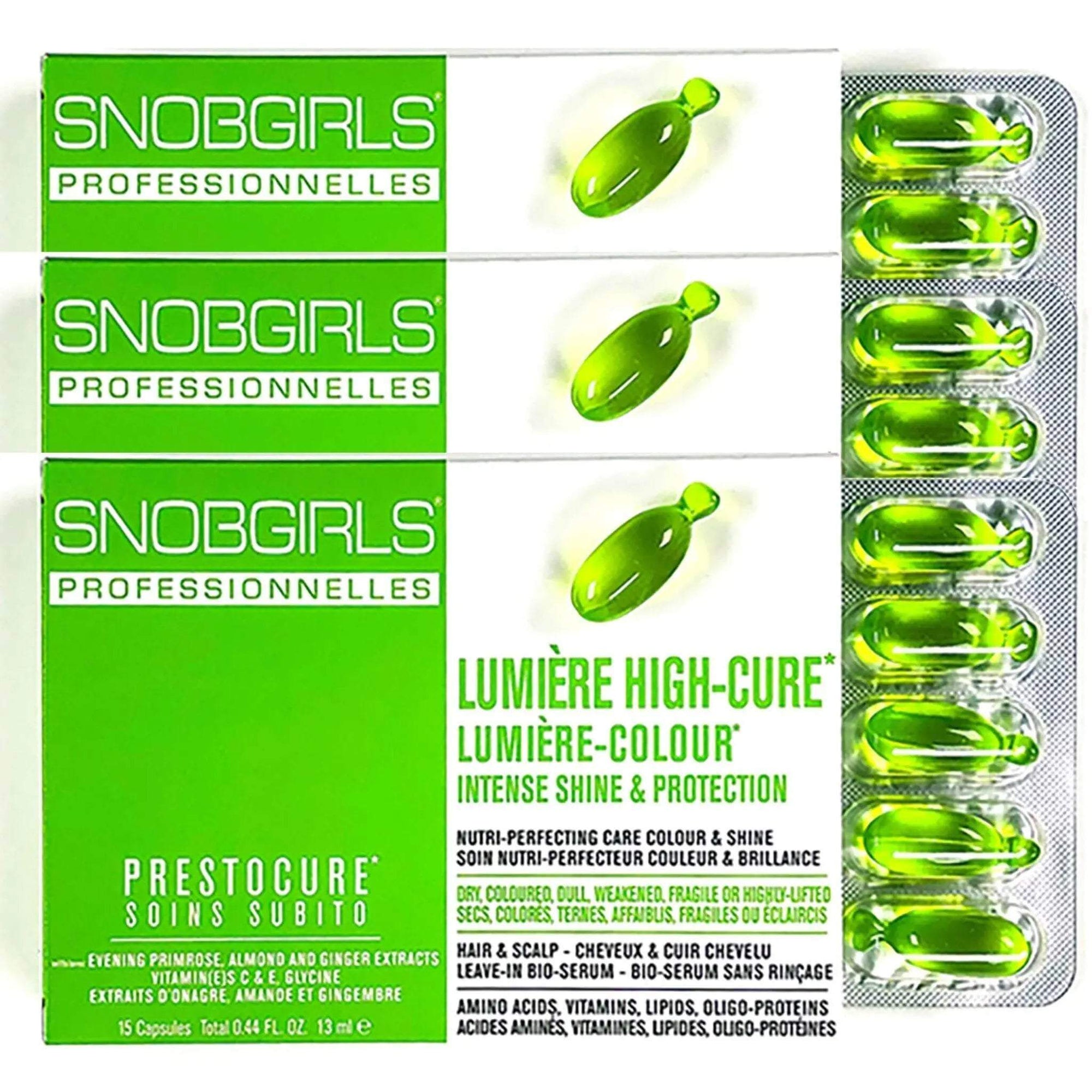 LUMIERE-COLOUR Intensive Leave-In Hair Oil 45 Capsules - SNOBGIRLS Canada