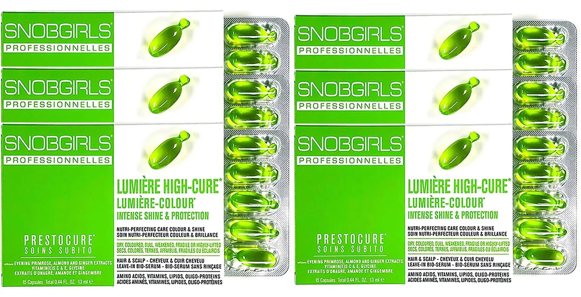 LUMIERE-COLOUR Intensive Leave-In Hair Oil 90 Capsules - SNOBGIRLS Canada