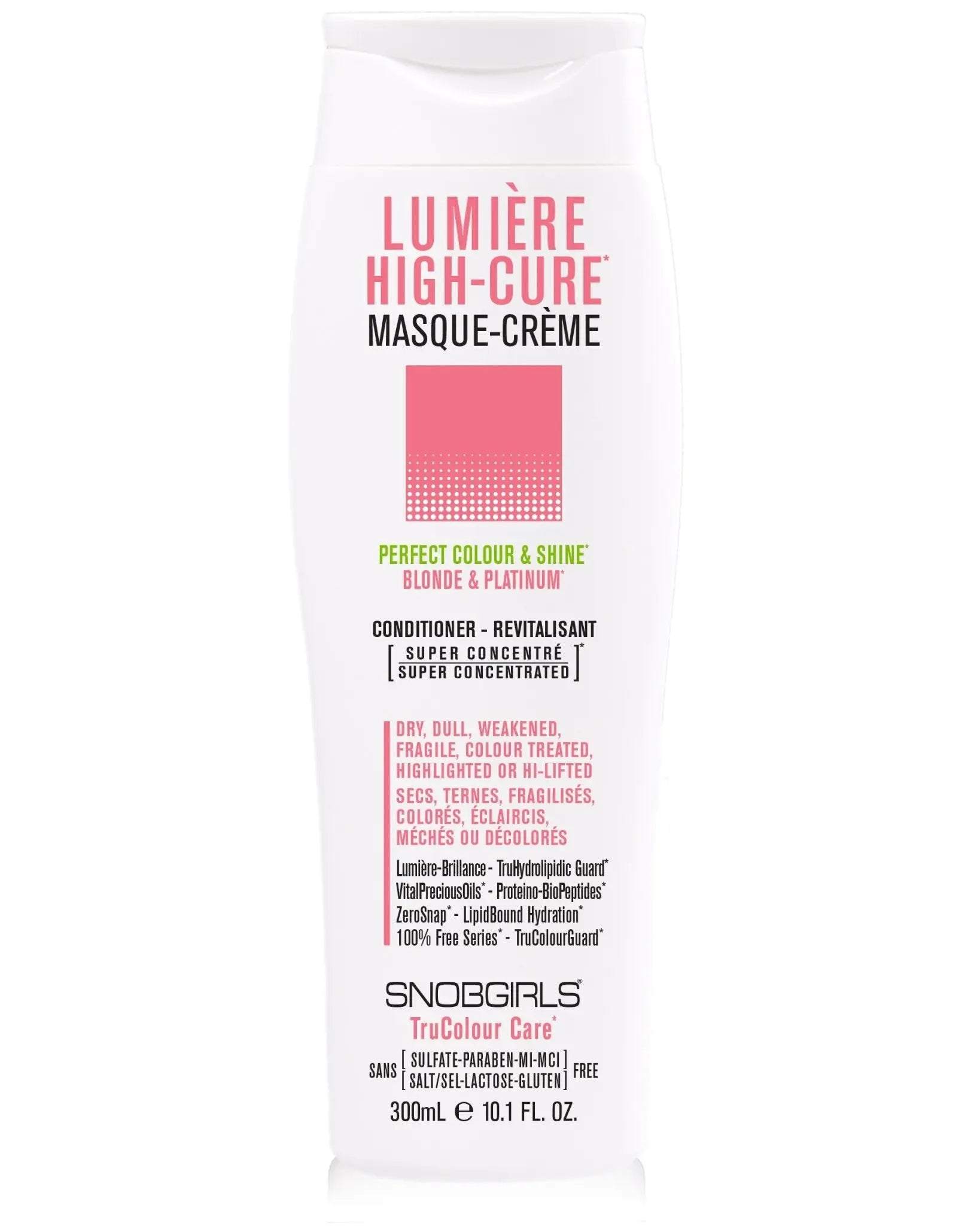 LUMIERE HIGH-CURE Masque-Creme (conditioner) 300 mL - SNOBGIRLS Canada