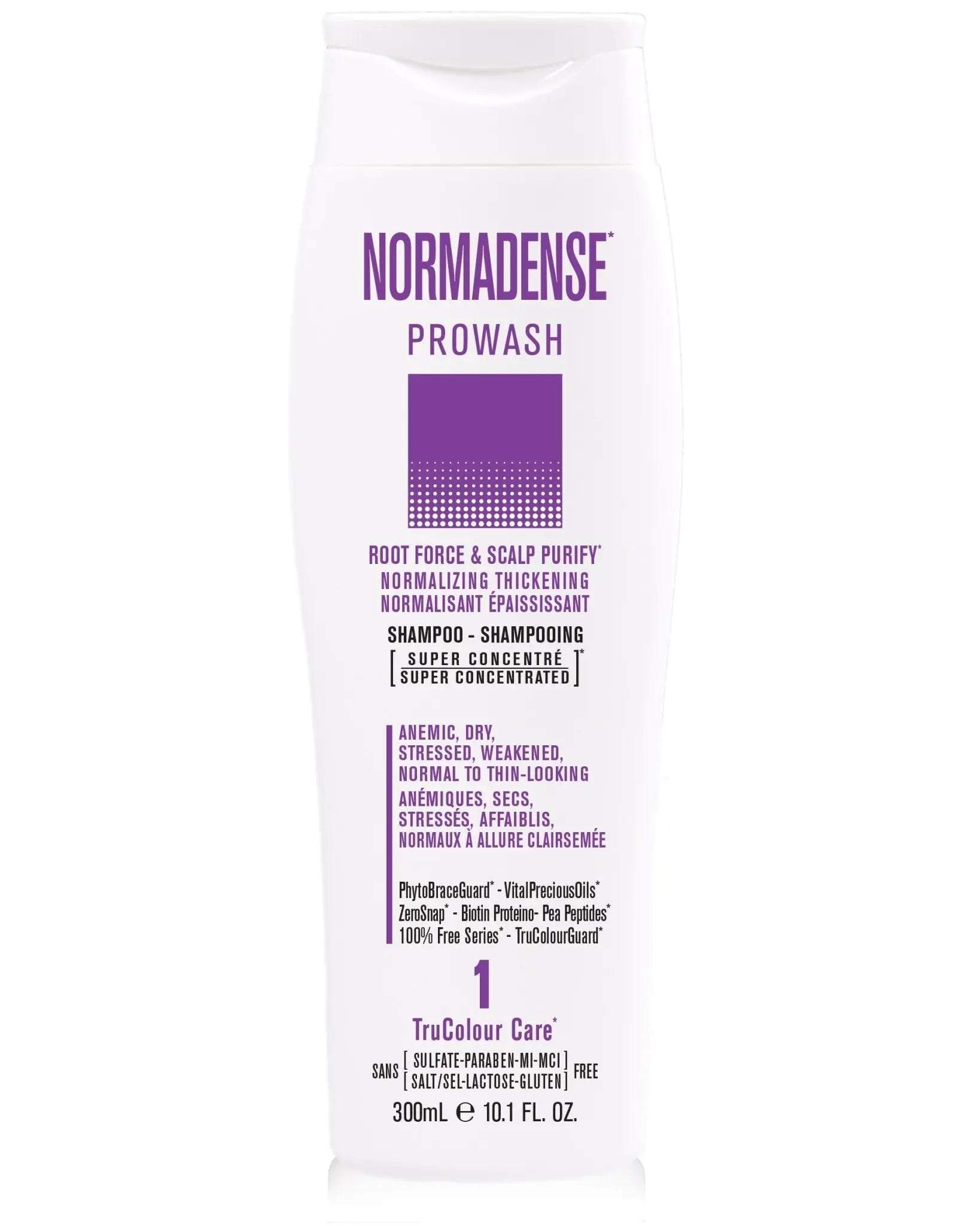 NORMADENSE 1 Prowash (shampoo) 300 mL - SNOBGIRLS Canada