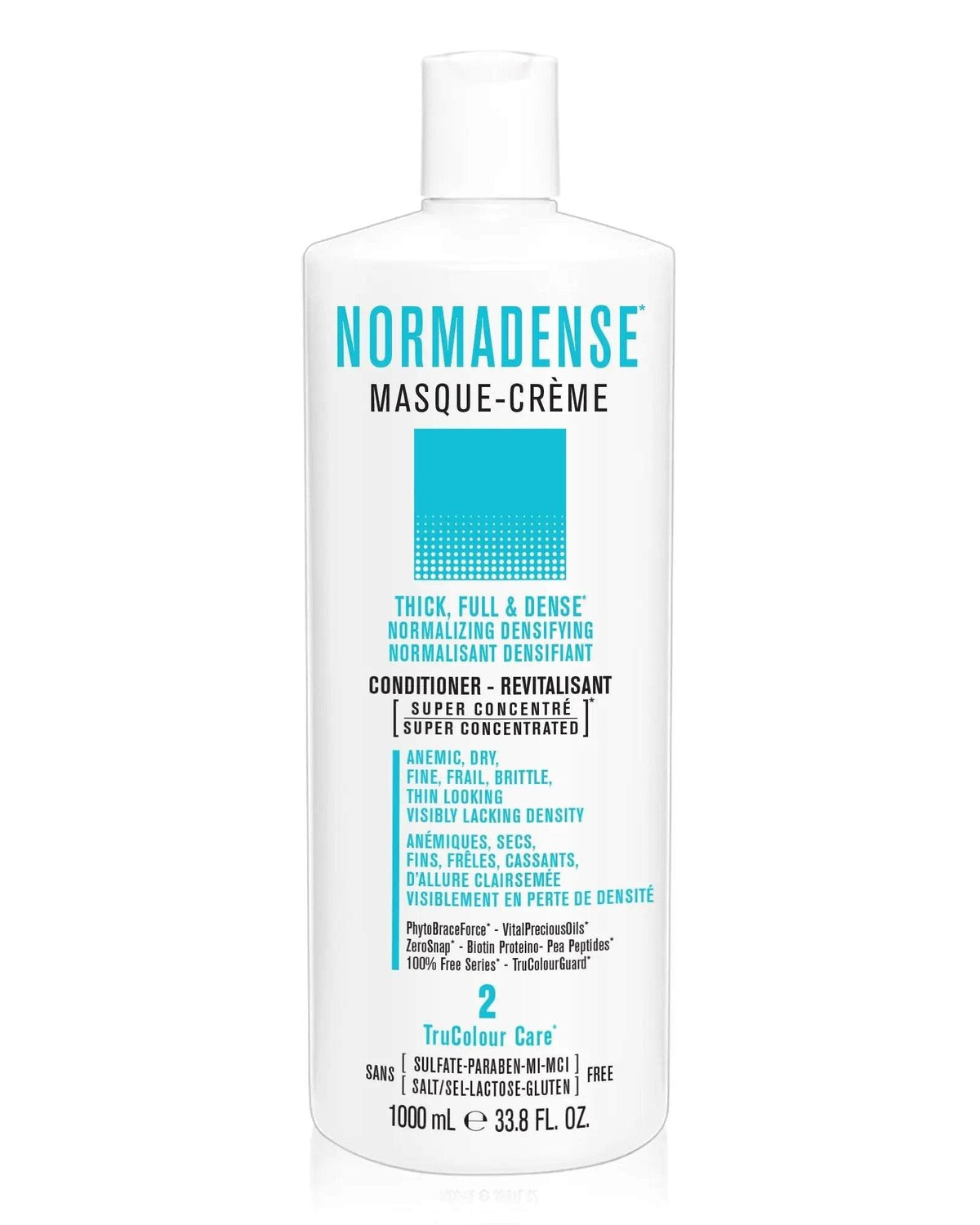 NORMADENSE 2 Masque-Creme (conditioner) 1000 mL - SNOBGIRLS Canada