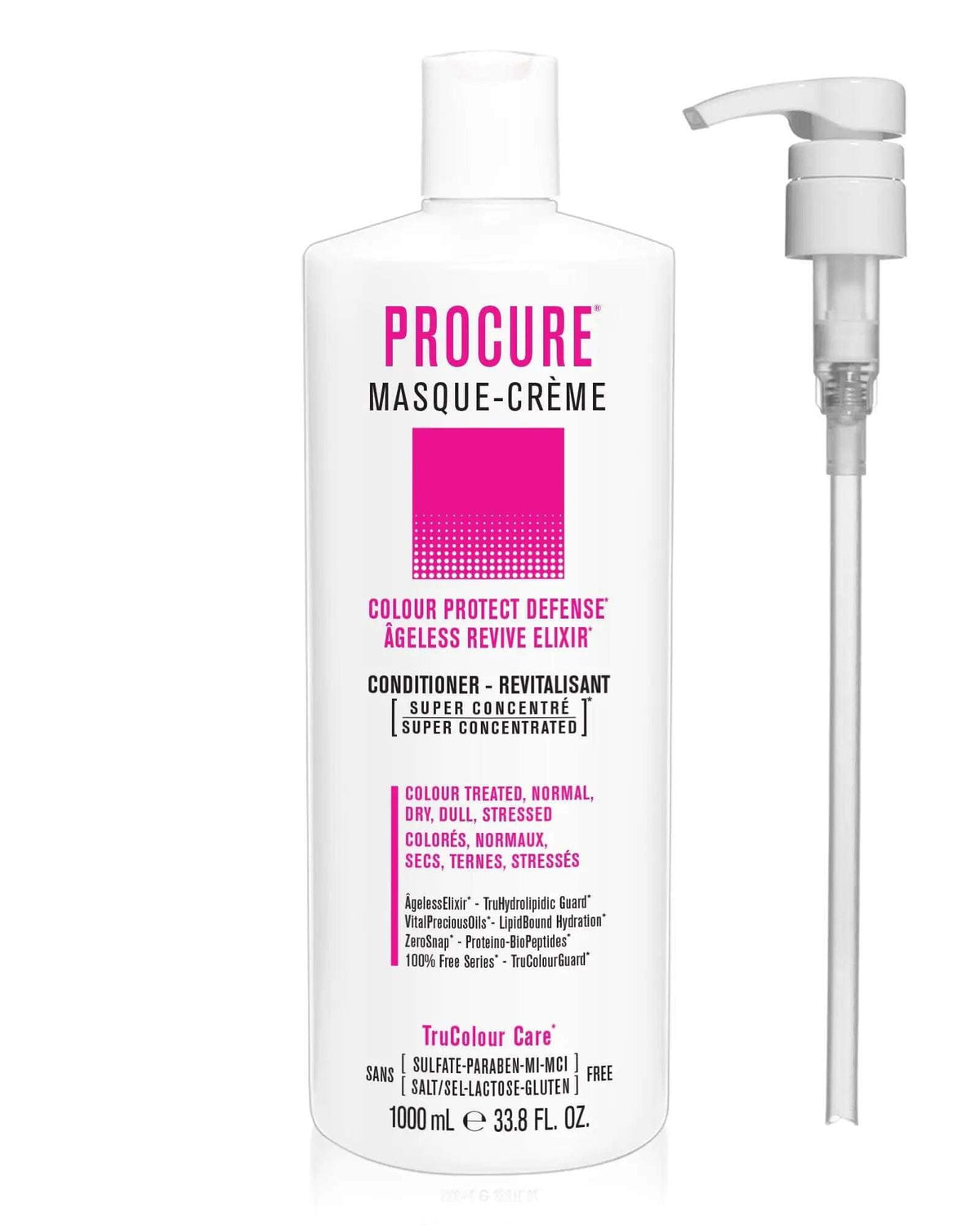 PROCURE Masque-Creme (conditioner) 1000 mL + Pump - SNOBGIRLS Canada