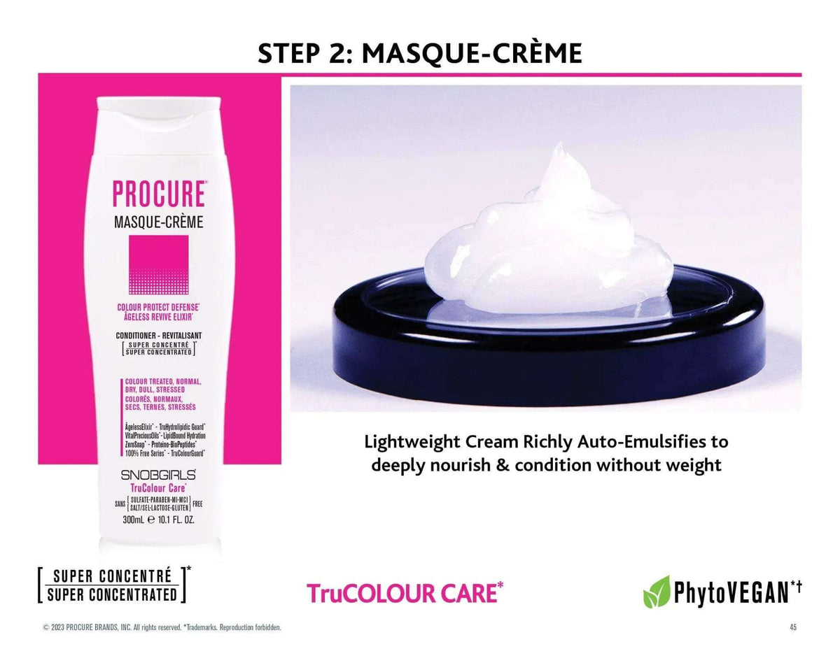 PROCURE Masque-Creme Vegan Conditioner 1000 mL - SNOBGIRLS Canada