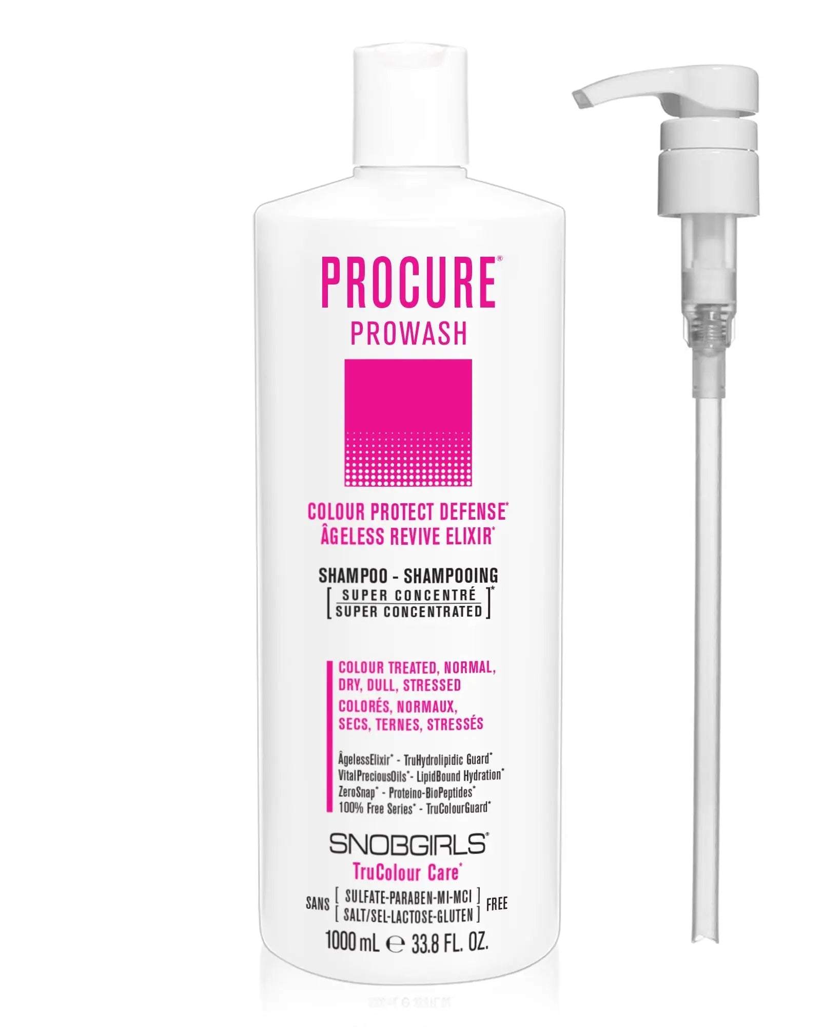 PROCURE Prowash (shampoo) 1000 mL + Pump - SNOBGIRLS Canada