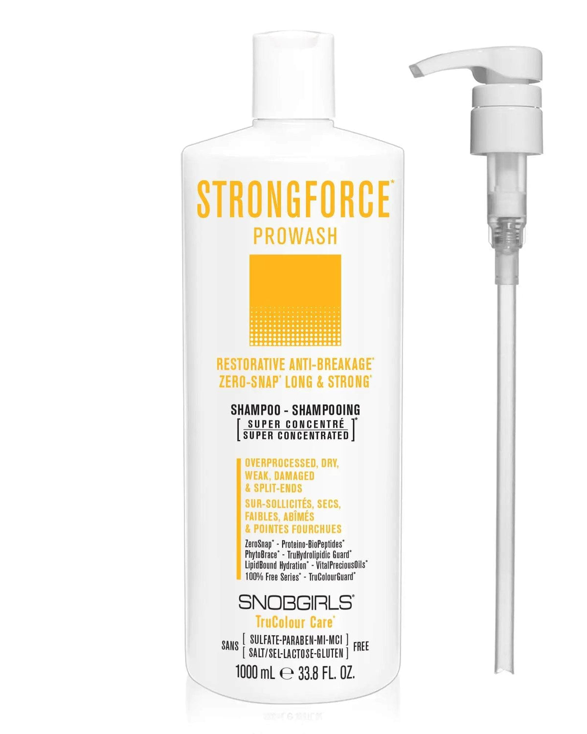 STRONGFORCE Prowash (shampoo) 1000 mL + Pump - SNOBGIRLS Canada