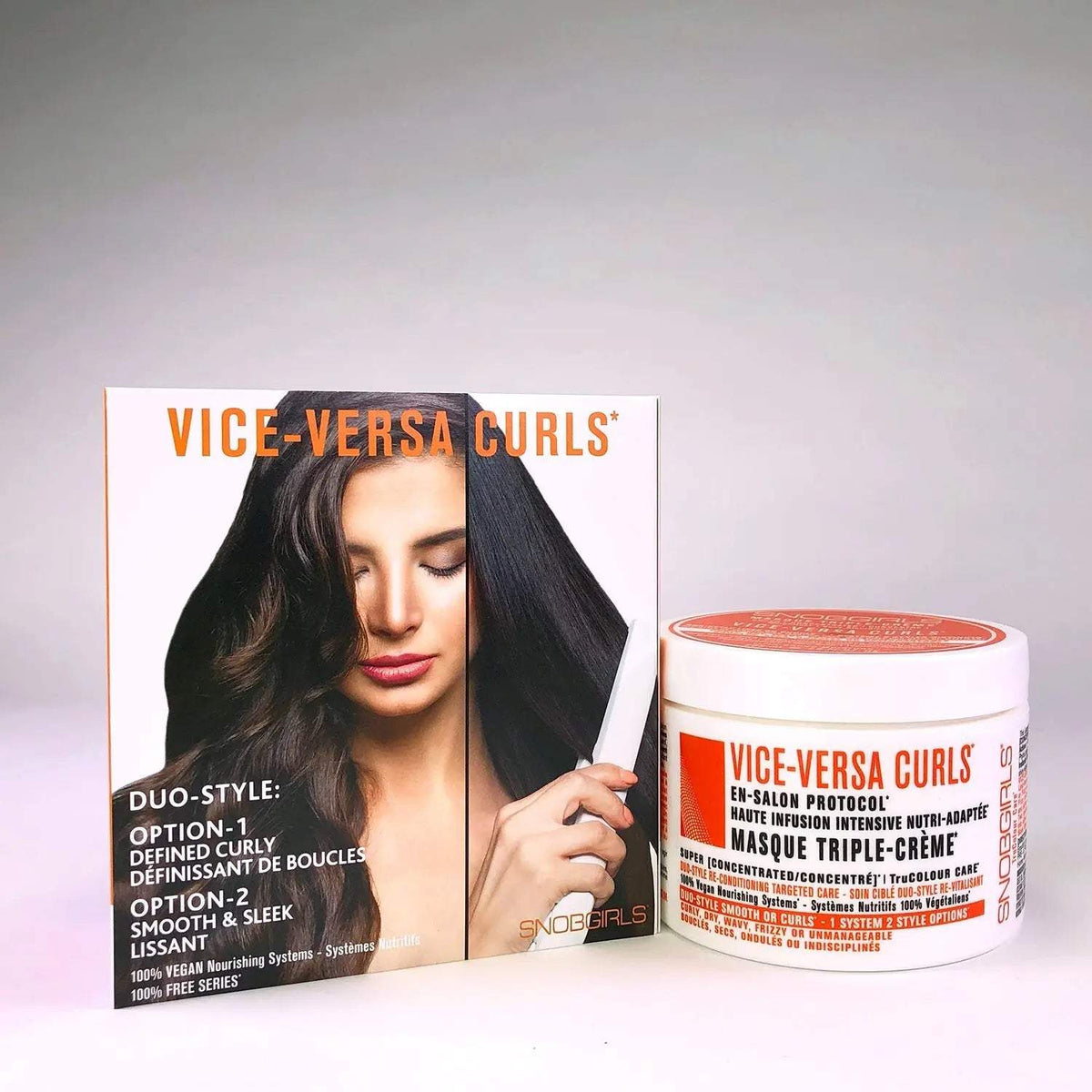 VICE-VERSA CURLS &lt;br&gt;Duo-Style: Smoothing or Curl Defining Triple-Creme Masque - SNOBGIRLS Canada