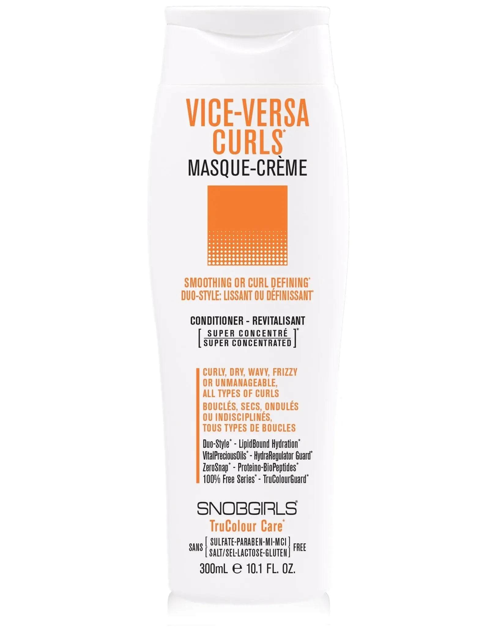 VICE-VERSA CURLS Masque-Creme (conditioner) 300 mL - SNOBGIRLS Canada