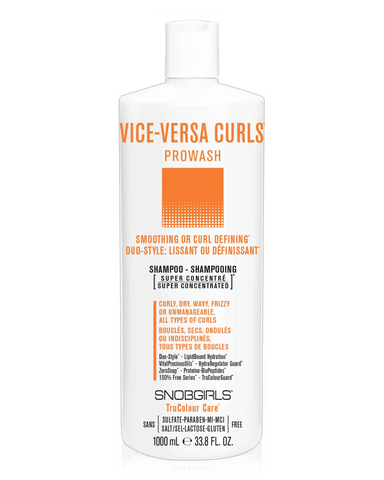 VICE-VERSA CURLS Prowash (shampoo) 1000 mL - SNOBGIRLS Canada