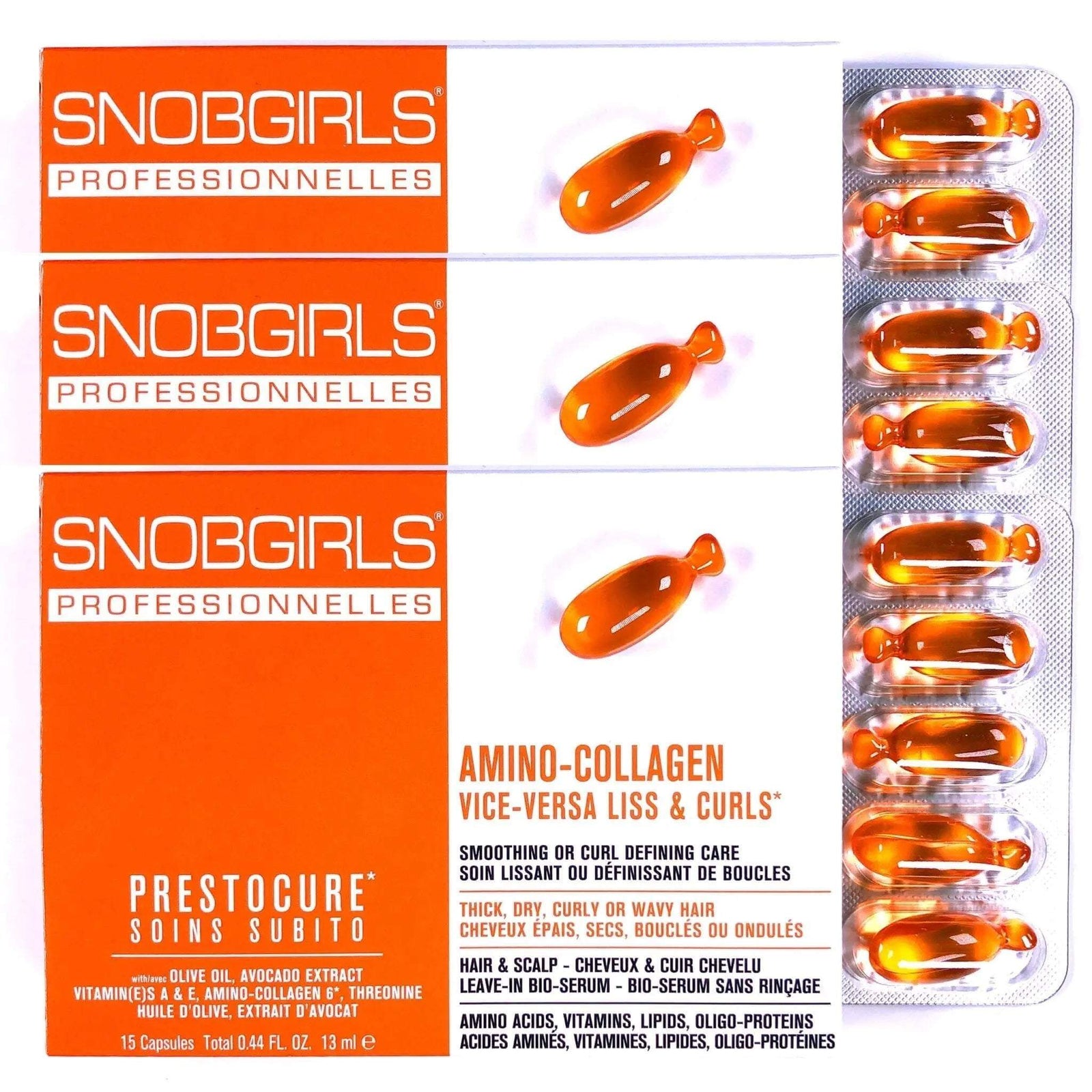 VICE-VERSA LISS & CURLS Intensive Hair Oil 3+1 SALONS - SNOBGIRLS Canada