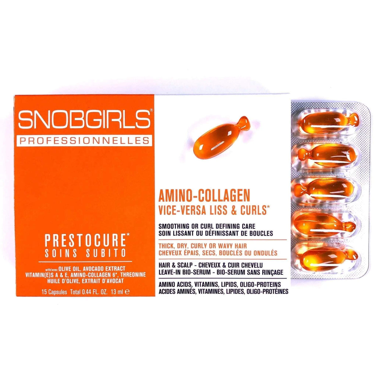 VICE-VERSA LISS &amp; CURLS Intensive Hair Oil 3+1 SALONS - SNOBGIRLS Canada